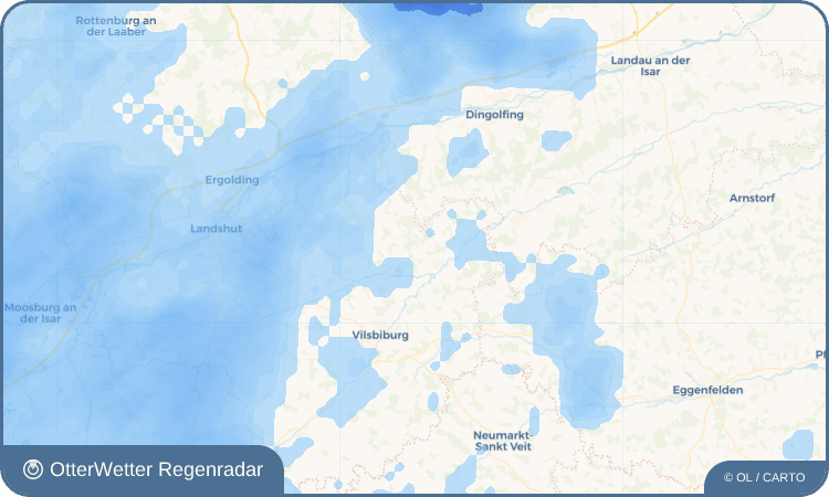 Widget-Vorschau für Hundspoint Wetter-Widget-Vorschau mit Vorhersagedaten für Hundspoint
