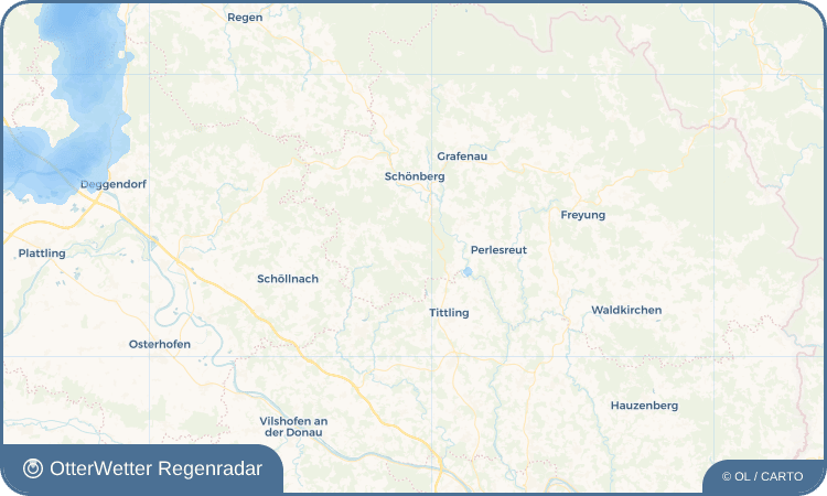 OtterWetter Regenradar-Widget Hundsruck