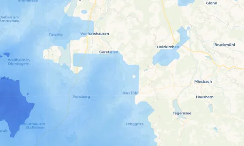 Regenradar Vorschaubild - Aktuelle Niederschläge in Huppenberg und Umgebung
