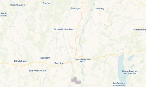 Regenradar Vorschaubild - Aktuelle Niederschläge in Hurlach und Umgebung