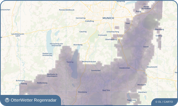 OtterWetter Regenradar-Widget Icking