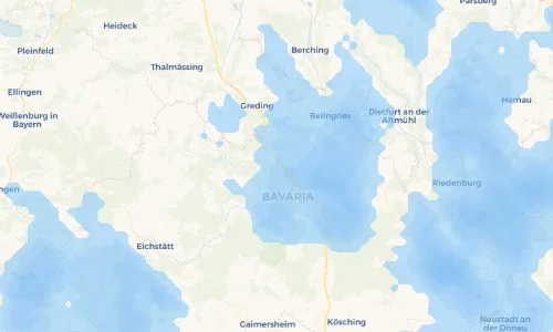 Regenradar Vorschaubild - Aktuelle Niederschläge in Ilbling und Umgebung