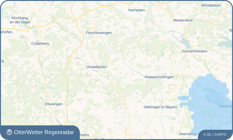 OtterWetter Regenradar-Widget Illenschwang