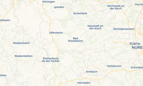 Regenradar Vorschaubild - Aktuelle Niederschläge in Illesheim und Umgebung