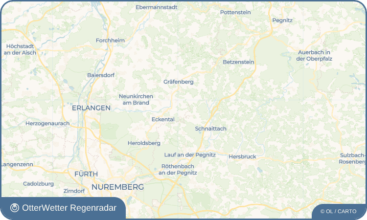 OtterWetter Regenradar-Widget Illhof