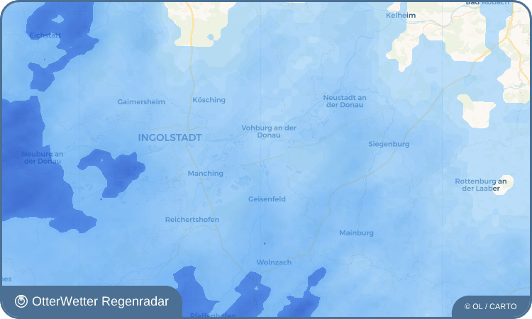 OtterWetter Regenradar-Widget Ilmendorf