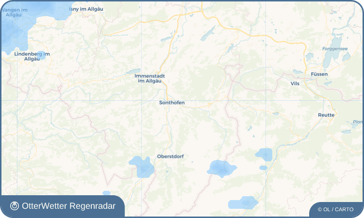 OtterWetter Regenradar-Widget Imberg