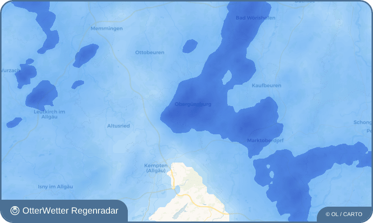 OtterWetter Regenradar-Widget Immenthal