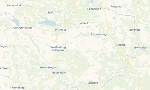 Regenradar Vorschaubild - Aktuelle Niederschläge in Indernbuch und Umgebung