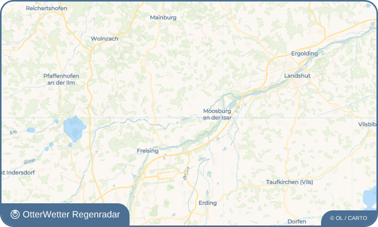 Widget-Vorschau für Inkofen Wetter-Widget-Vorschau mit Vorhersagedaten für Inkofen