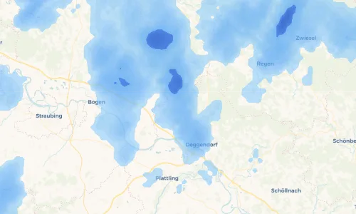 Regenradar Vorschaubild - Aktuelle Niederschläge in Innenstetten und Umgebung