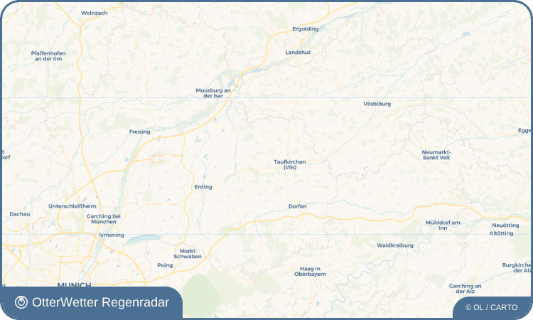 OtterWetter Regenradar-Widget Inning am Holz