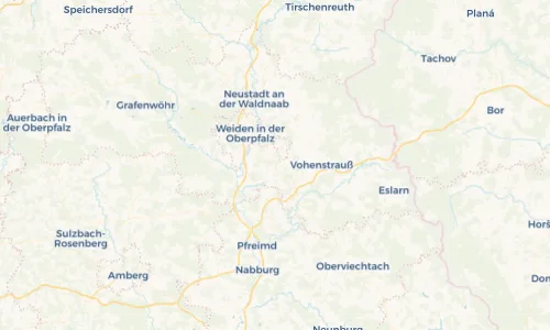 Regenradar Vorschaubild - Aktuelle Niederschläge in Irchenrieth und Umgebung
