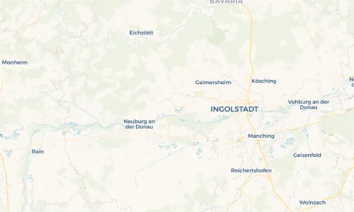 Regenradar Vorschaubild - Aktuelle Niederschläge in Irgertsheim und Umgebung