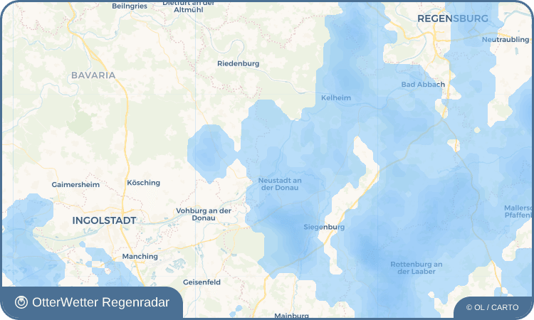 Widget-Vorschau für Irnsing Wetter-Widget-Vorschau mit Vorhersagedaten für Irnsing
