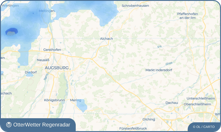 OtterWetter Regenradar-Widget Irschenhofen