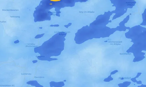 Regenradar Vorschaubild - Aktuelle Niederschläge in Irsengund und Umgebung