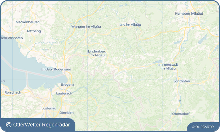 Wetter-Widget-Vorschau mit Vorhersagedaten für Irsengund