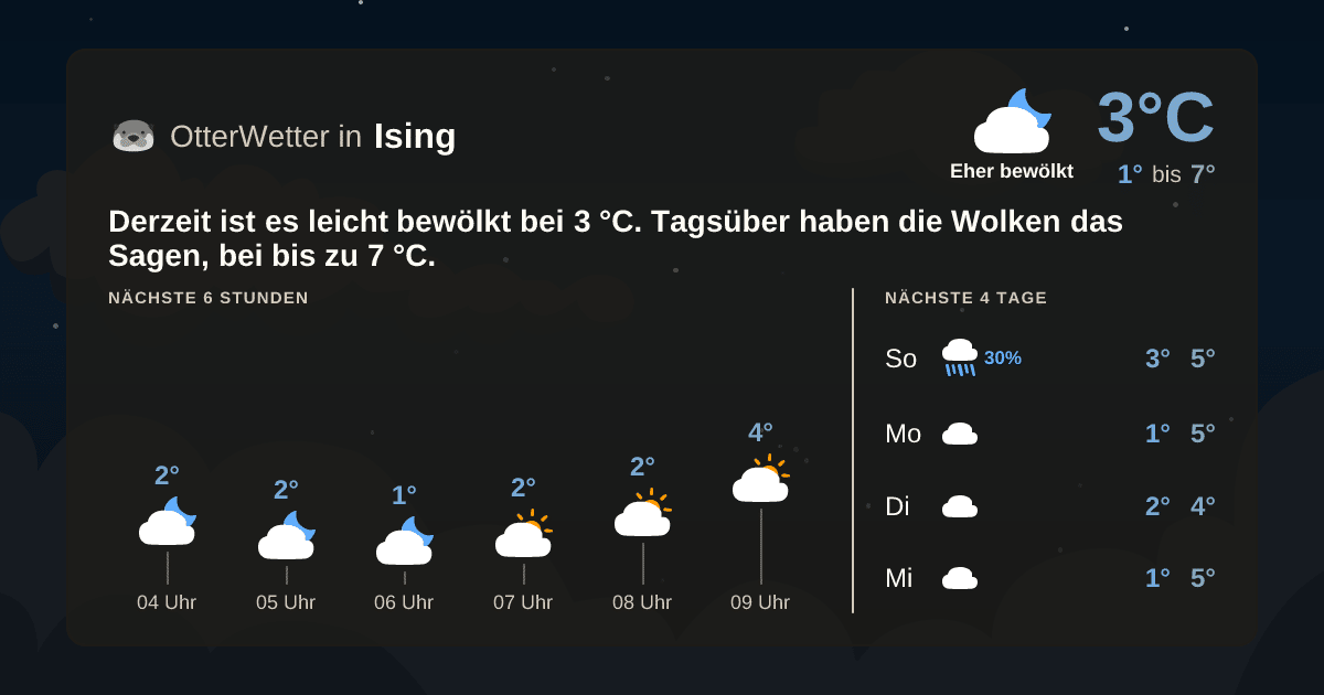 OtterWetter-Widget Ising