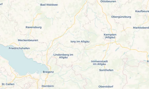 Regenradar Vorschaubild - Aktuelle Niederschläge in Isnerberg und Umgebung