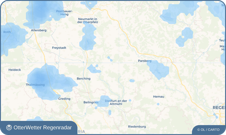 Widget-Vorschau für Ittelhofen Wetter-Widget-Vorschau mit Vorhersagedaten für Ittelhofen