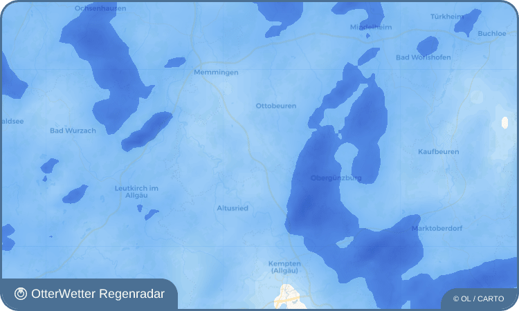 OtterWetter Regenradar-Widget Ittelsburg