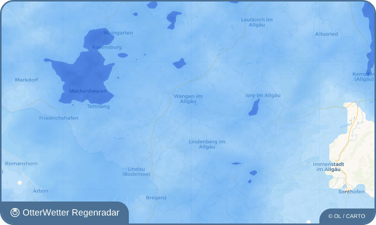 OtterWetter Regenradar-Widget Itzlings