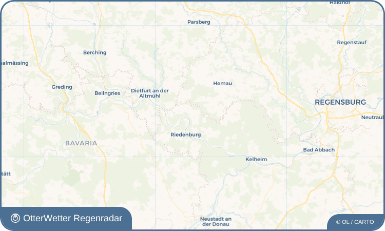 OtterWetter Regenradar-Widget Jachenhausen