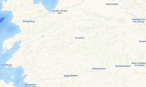 Regenradar Vorschaubild - Aktuelle Niederschläge in Jägerndorf und Umgebung