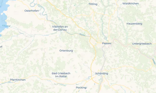 Regenradar Vorschaubild - Aktuelle Niederschläge in Jägerwirth und Umgebung