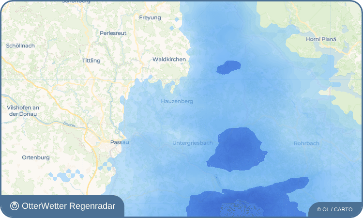 OtterWetter Regenradar-Widget Jahrdorf