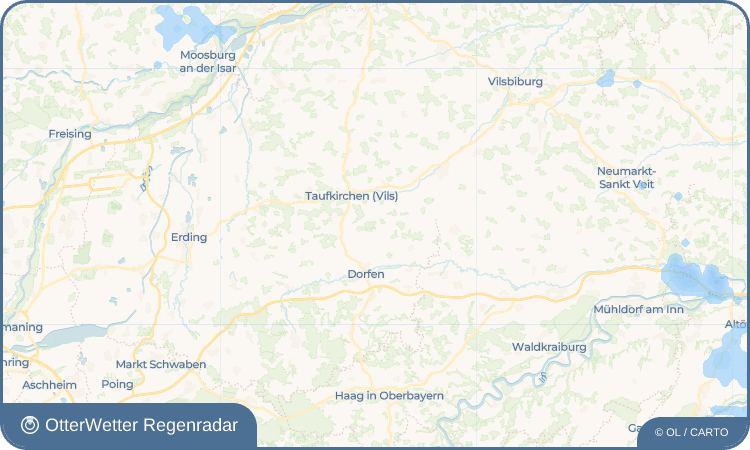 OtterWetter Regenradar-Widget Jakobrettenbach