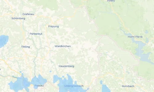 Regenradar Vorschaubild - Aktuelle Niederschläge in Jandelsbrunn und Umgebung