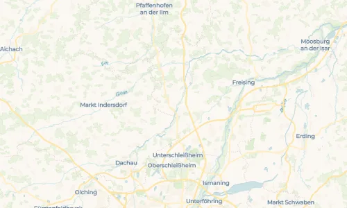 Regenradar Vorschaubild - Aktuelle Niederschläge in Jarzt und Umgebung