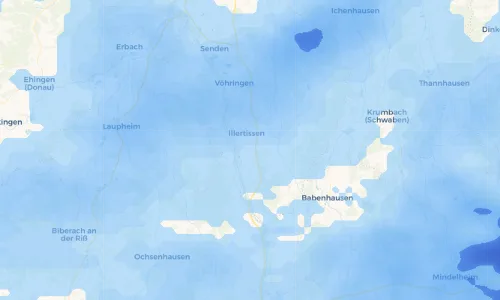 Regenradar Vorschaubild - Aktuelle Niederschläge in Jedesheim und Umgebung