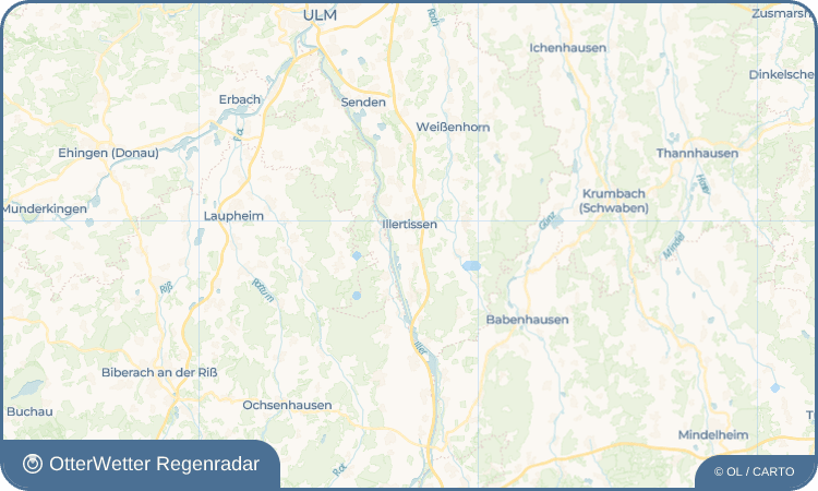 OtterWetter Regenradar-Widget Jedesheim
