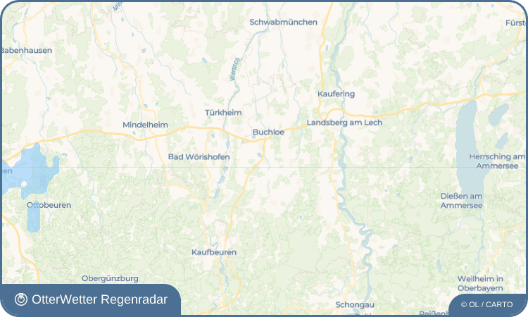 OtterWetter Regenradar-Widget Jengen