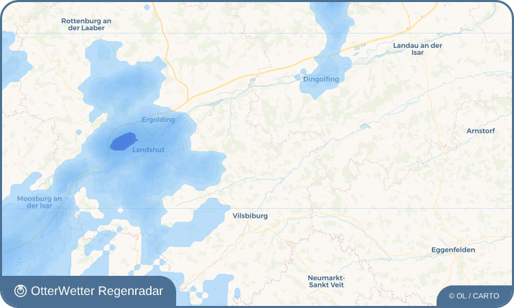 Wetter-Widget-Vorschau mit Vorhersagedaten für Jesendorf