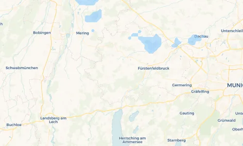 Regenradar Vorschaubild - Aktuelle Niederschläge in Jesenwang und Umgebung