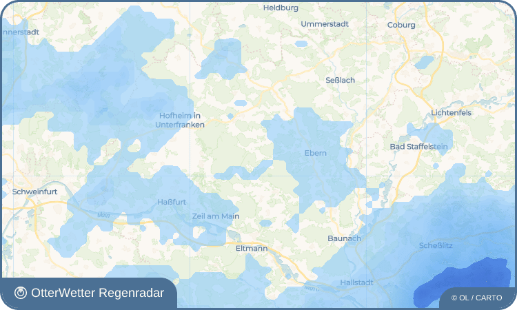 Wetter-Widget-Vorschau mit Vorhersagedaten für Jesserndorf