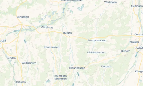 Regenradar Vorschaubild - Aktuelle Niederschläge in Jettingen und Umgebung