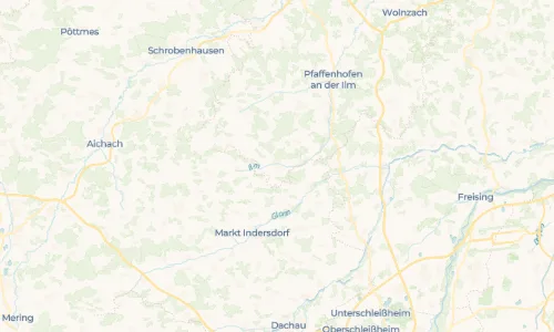 Regenradar Vorschaubild - Aktuelle Niederschläge in Jetzendorf und Umgebung