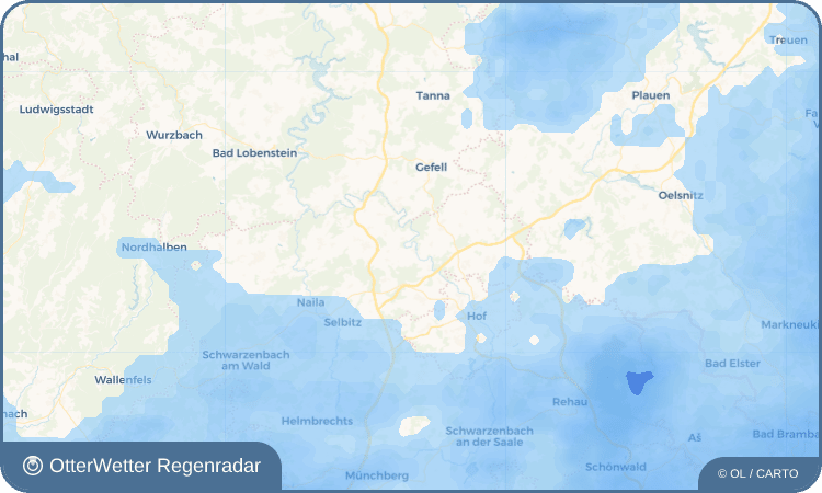 OtterWetter Regenradar-Widget Joditz