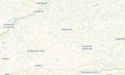 Regenradar Vorschaubild - Aktuelle Niederschläge in Johanneskirchen und Umgebung