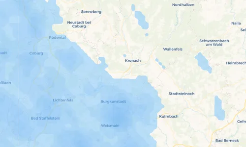 Regenradar Vorschaubild - Aktuelle Niederschläge in Johannisthal und Umgebung