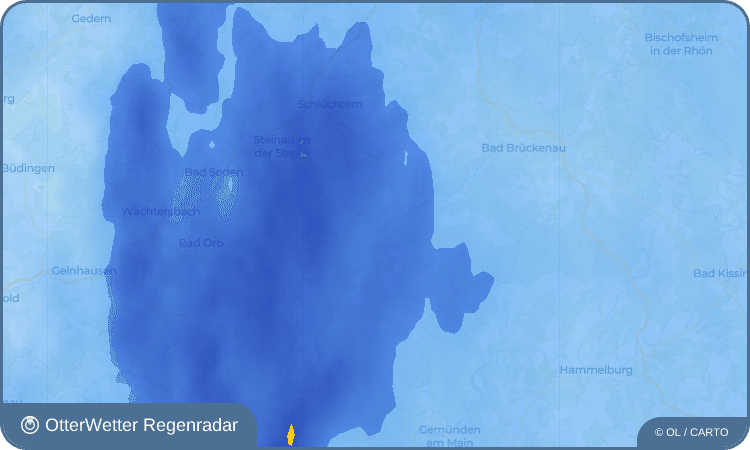 OtterWetter Regenradar-Widget Jossa
