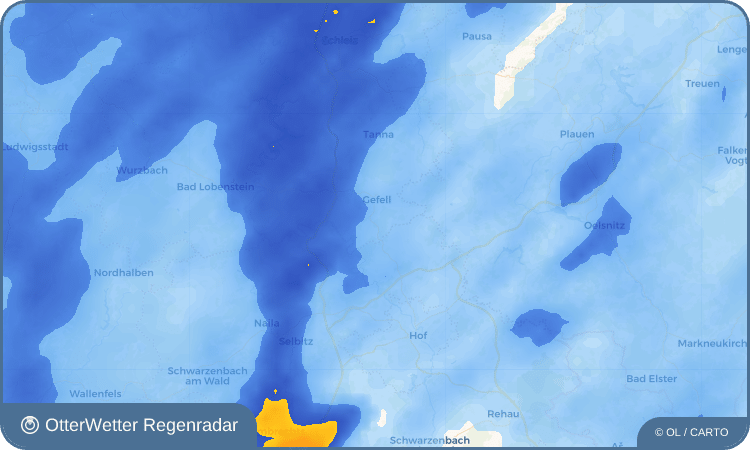OtterWetter Regenradar-Widget Juchhöh