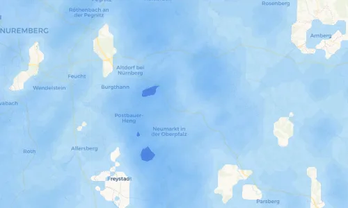 Regenradar Vorschaubild - Aktuelle Niederschläge in Kadenzhofen und Umgebung