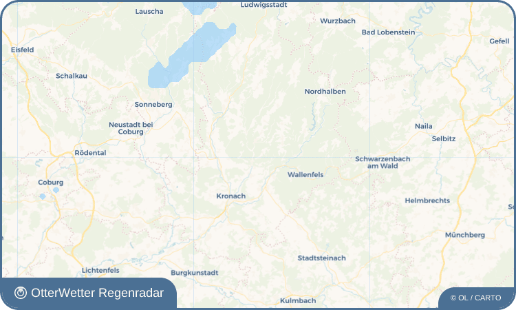 Widget-Vorschau für Kämmerlein Wetter-Widget-Vorschau mit Vorhersagedaten für Kämmerlein