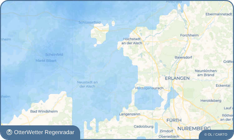 Widget-Vorschau für Kästel Wetter-Widget-Vorschau mit Vorhersagedaten für Kästel